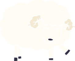 tekenfilm tekening schattig schapen png