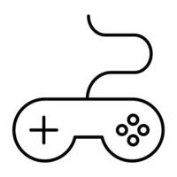 Creatively design icon of game controller vector