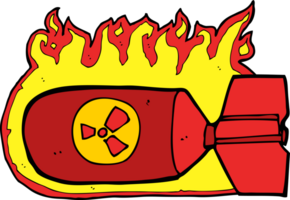 cartoon nuclear bomb png