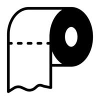 A perfect design icon of tissue paper roll vector