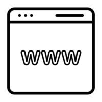 Linear vector design of world wide web