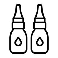 Modern style vector of liquid medicine icon