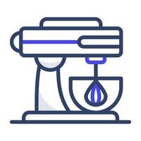 A outline design, icon of coffee maker vector