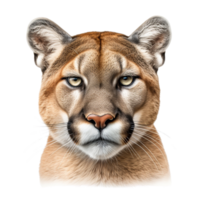 AI generated Cougar clip art png