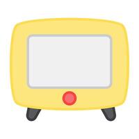 A modern design icon of television vector