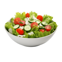 AI generated Vegetables salad clip art png