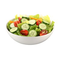 ai genererad grönsaker sallad klämma konst png