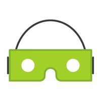 A unique design icon of vr glasses vector