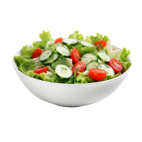 ai genererad grönsaker sallad klämma konst png