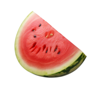 ai genererad vattenmelon klämma konst png