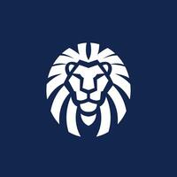 Lion Mascot Logo Isolated On White Background vector