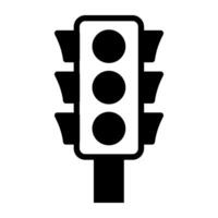 A trendy vector design of traffic lights