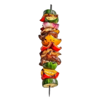 ai generado vegetales brocheta acortar Arte png