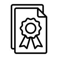 A perfect design vector of certificate