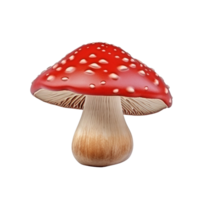 AI generated Mushroom clip art png