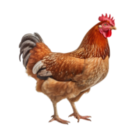 AI generated Chicken clip art png