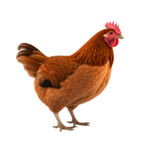 AI generated Chicken clip art png