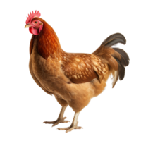 ai généré poulet agrafe art png