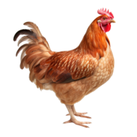 AI generated Chicken clip art png