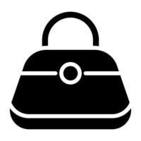 A unique design icon of purse vector