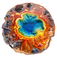 AI generated Water yellowstone gheizer clip art png