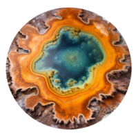 AI generated Water yellowstone gheizer clip art png