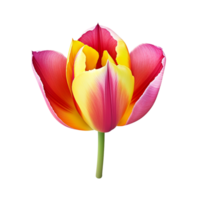 AI generated Tulip clip art png