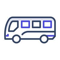 A premium download icon of bus vector