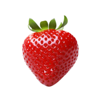 AI generated Strawberry clip art png