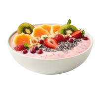 AI generated Smoothie bowl clip art png