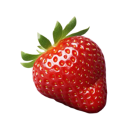 AI generated Strawberry clip art png