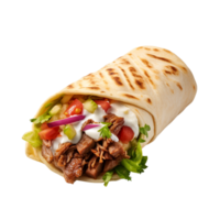 ai gerado shawarma grampo arte png