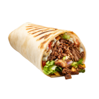 ai généré shawarma agrafe art png