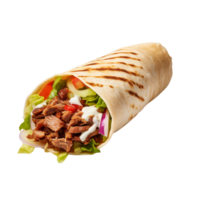 ai generato shawarma clip arte png