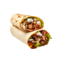 ai genererad shawarma klämma konst png