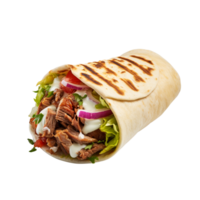 ai gerado shawarma grampo arte png