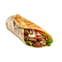 AI generated Shawarma clip art png