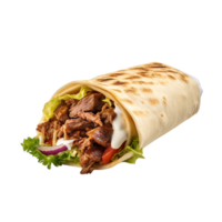 ai generato shawarma clip arte png