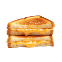 AI generated Toast sandwich with cheese clip art png