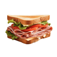 ai generato Sandwich clip arte png