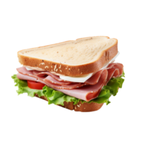 ai generato Sandwich clip arte png