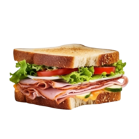 ai généré sandwich agrafe art png