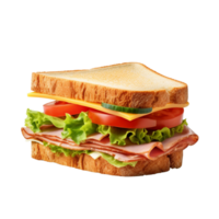 ai généré sandwich agrafe art png