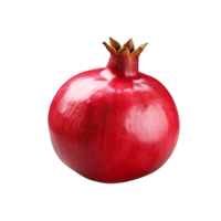 AI generated Pomegranate clip art png