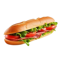 ai généré sandwich agrafe art png