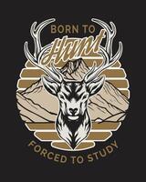 Hunting outdoor T-Shirt Design, Hunting tee vector Design