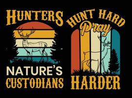 Hunting outdoor T-Shirt Design, Hunting tee vector Design