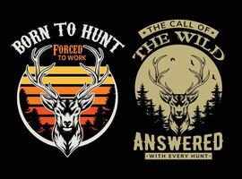 caza al aire libre camiseta diseño, caza tee vector diseño