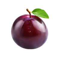 AI generated Plum clip art png