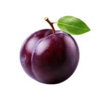 AI generated Plum clip art png